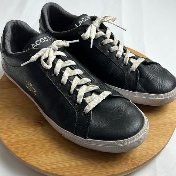 Lacoste Other - LACOSTE Sport Graduate Leather Sneakers Black Men’s EU 42 / US 9